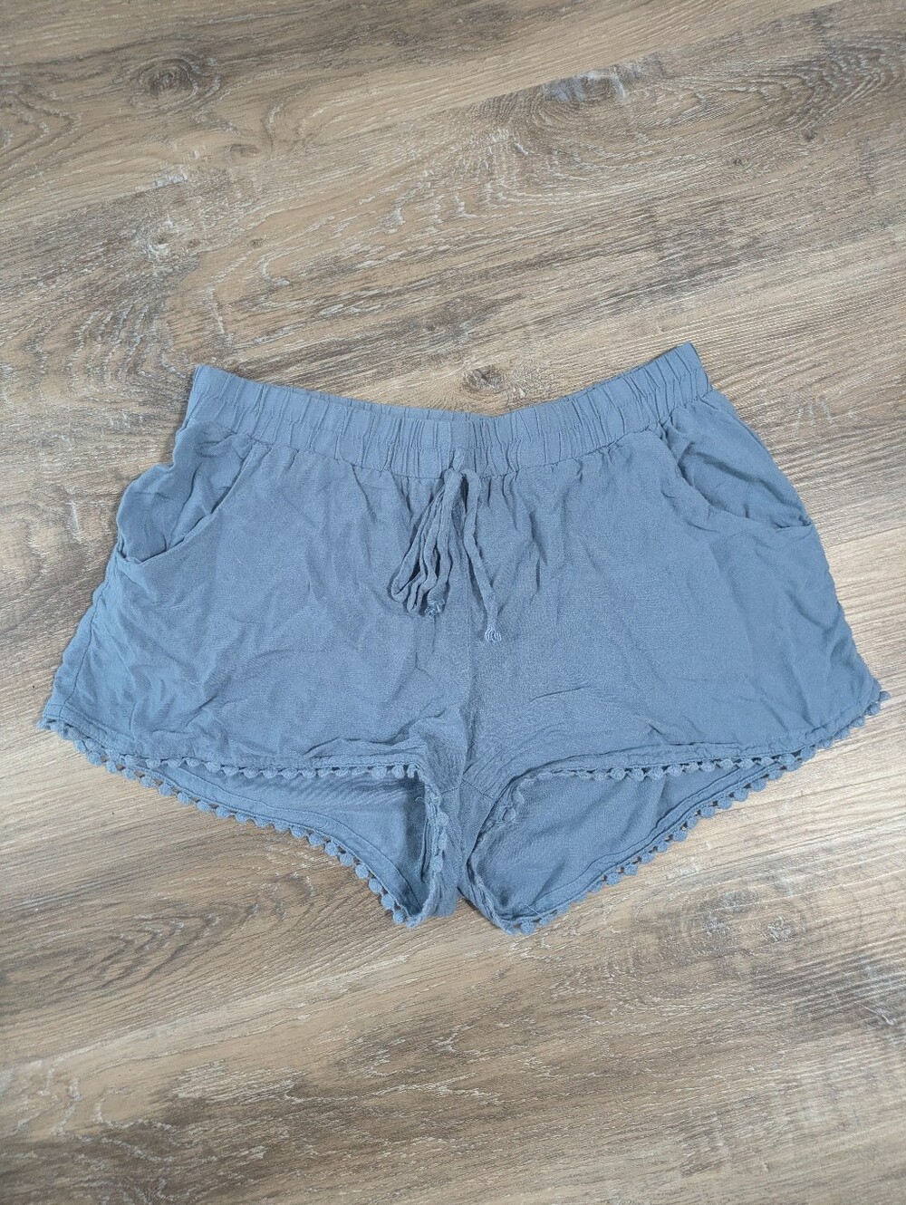 Women's Blue Soft Shorts